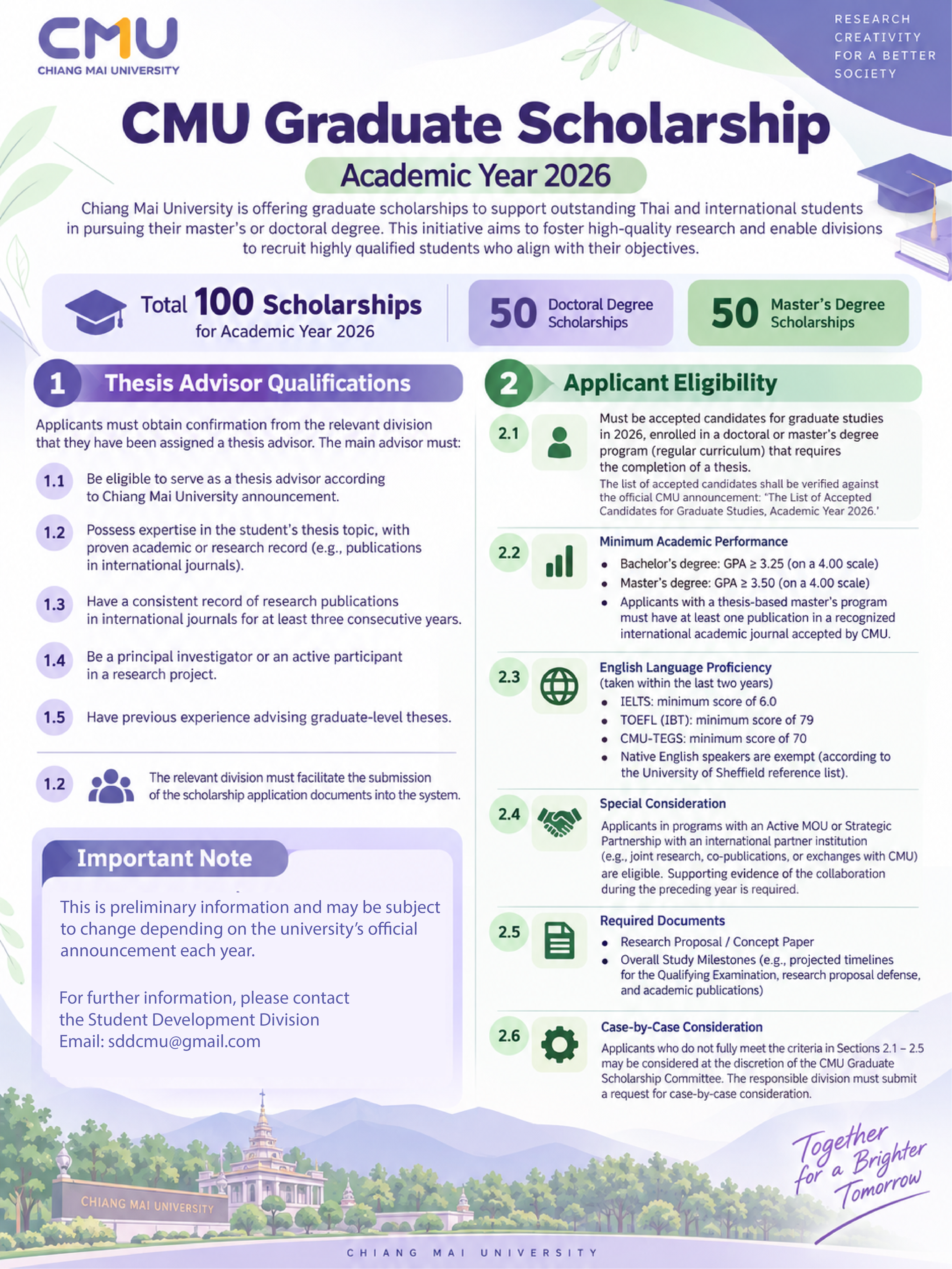 Scholarships Poster 2