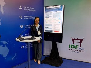 PhD student attended International Conferance